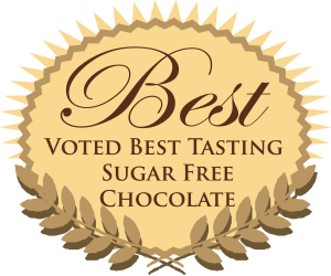Voted Best Tasting Sugar Free Chocolate